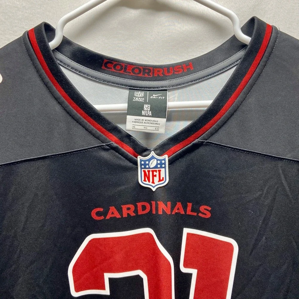 David Johnson 31 Arizona Cardinals NFL Jersey Men's XL Black Nike Color Rush GUC
